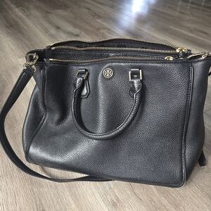 Tory Burch Black Leather Handbag